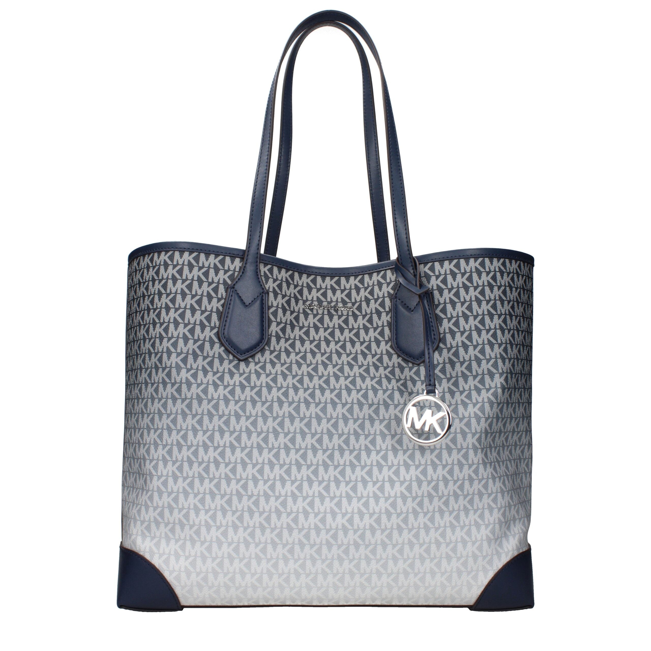 Michael Kors Blue Fabric Shoulder Bags